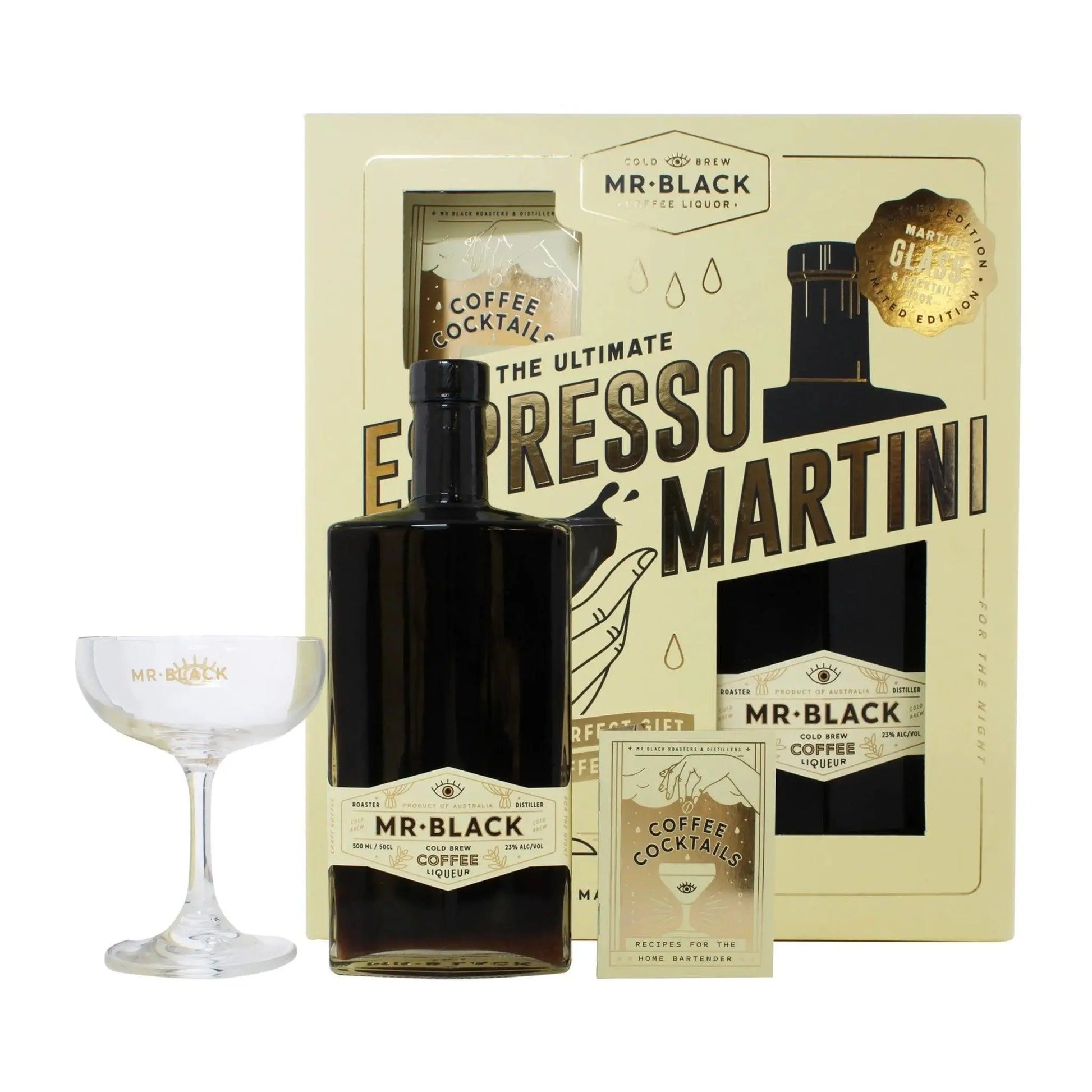 Mr Black Espresso Martini Gift Pack 500ml - Booze House