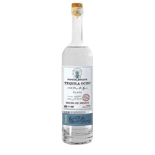 Ocho Blue Agave Blanco Plata Tequila 750ml - Booze House
