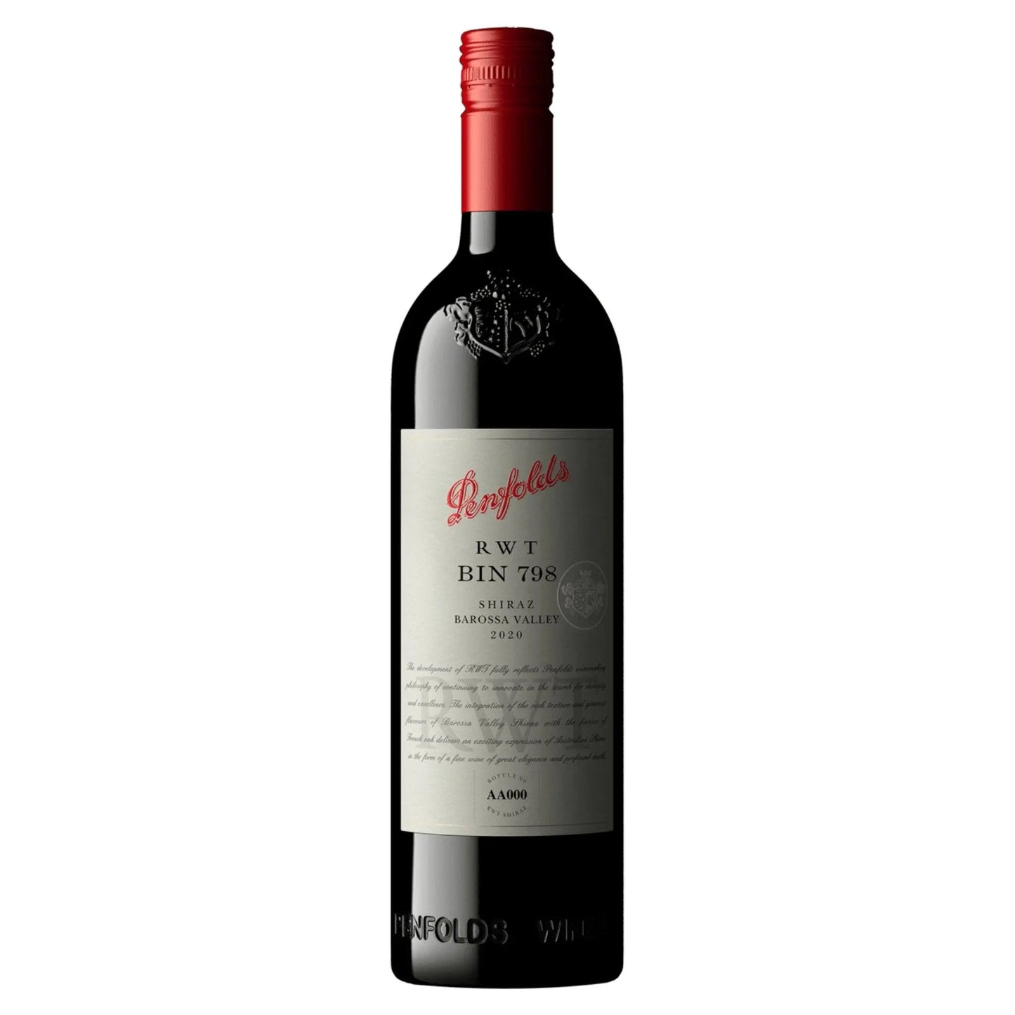 Penfolds RWT Bin 798 Shiraz 2020 750ml - Booze House