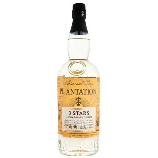 Plantation 3 Stars White Rum 700mL - Booze House
