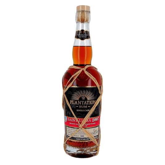 Plantation Rum Saint Lucia 2007 700ml - Booze House