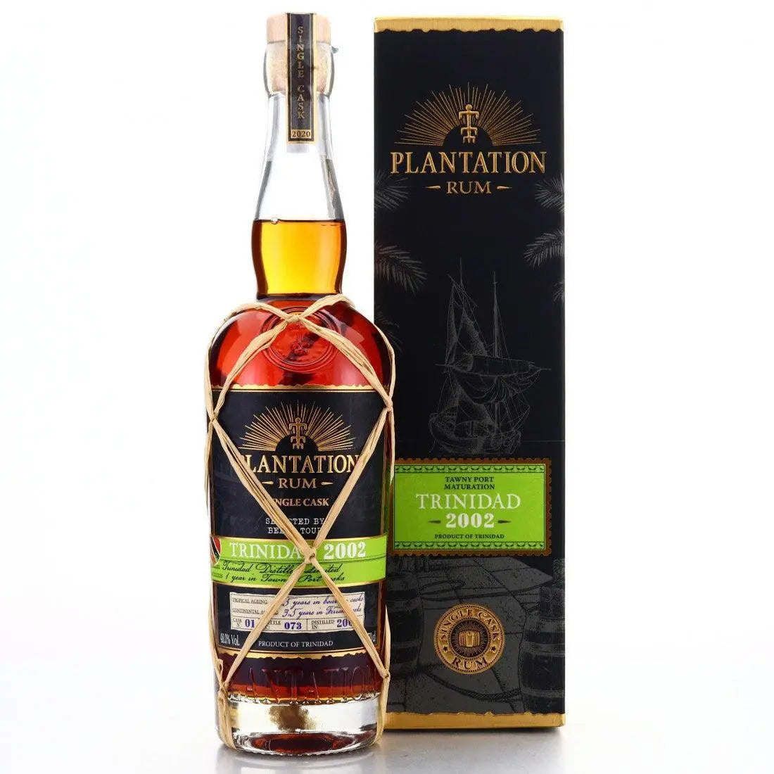 Plantation Trinidad 2002 Single Cask Rum - Booze House