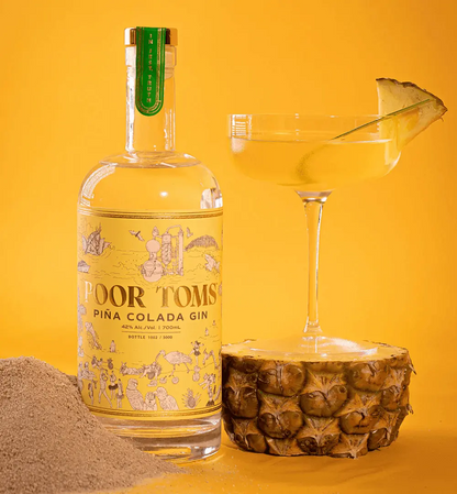 Poor Toms Pina Colada Gin 700ml - Booze House