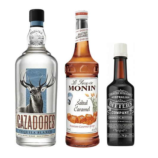 Salted Caramel Tequila Old Fashioned cocktail Set - Booze House