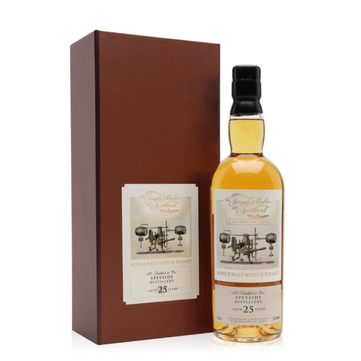 Single Malts of Scotland, A Marriage of Casks, Speyside 25yo 700ml - Booze House