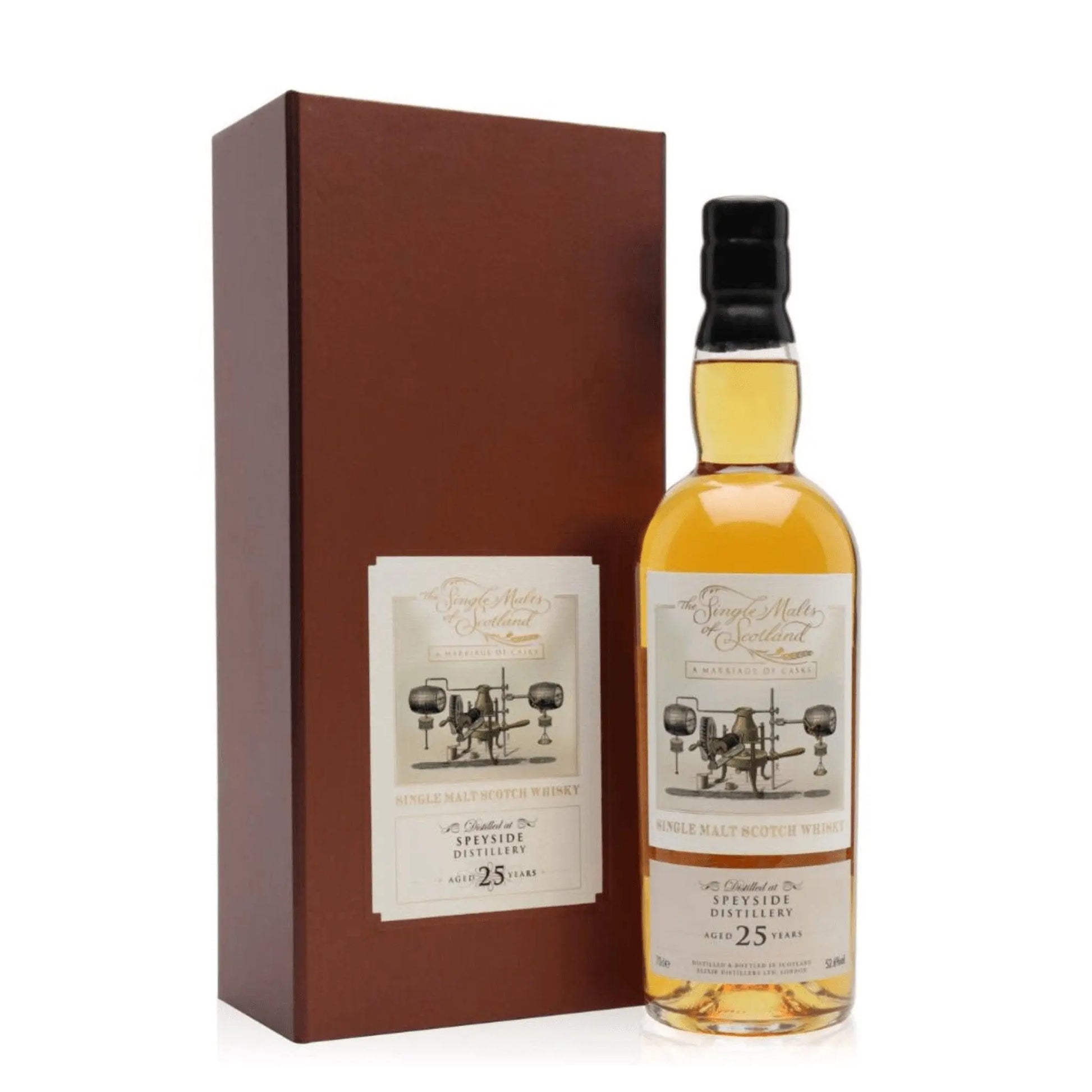 Single Malts of Scotland, A Marriage of Casks, Speyside 25yo 700ml - Booze House