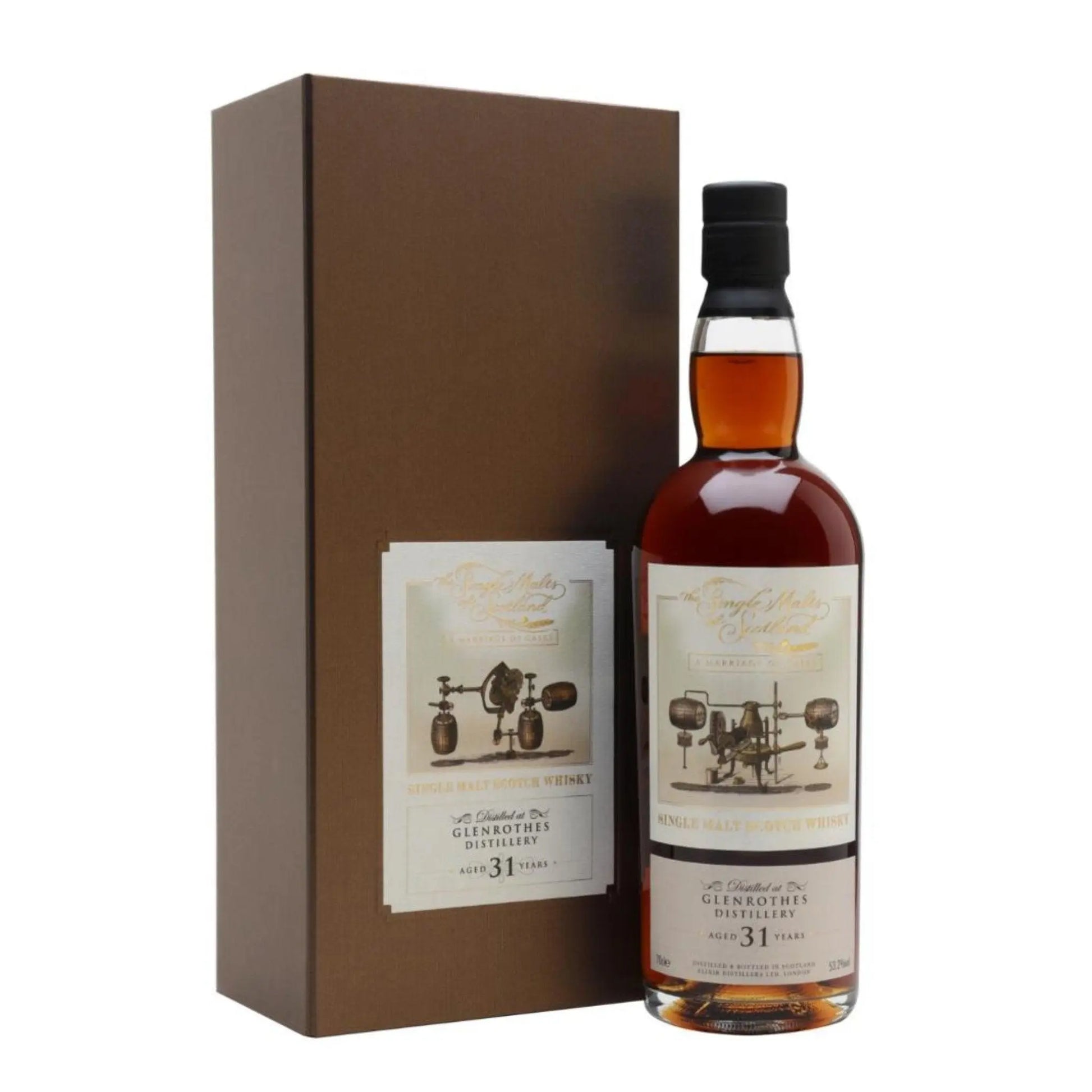 Single Malts of Scotland, Marriage Cask Glenrothes 31YO 700mL - Booze House