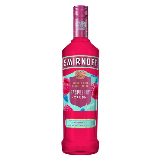Smirnoff Raspberry Crush Flavoured Vodka 700mL - Booze House