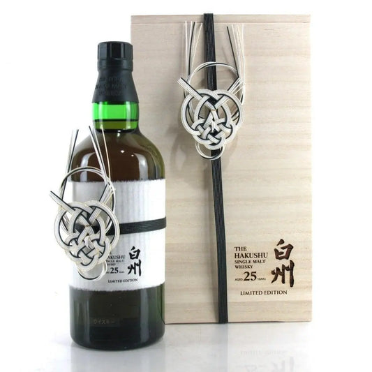 Suntory Hakushu 25 Year Old Rare Limited Edition - Booze House