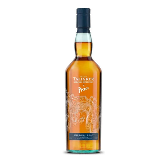Talisker x Parley Wilder Seas Cognac Cask Finish Single Malt Scotch Whisky 700ml - Booze House