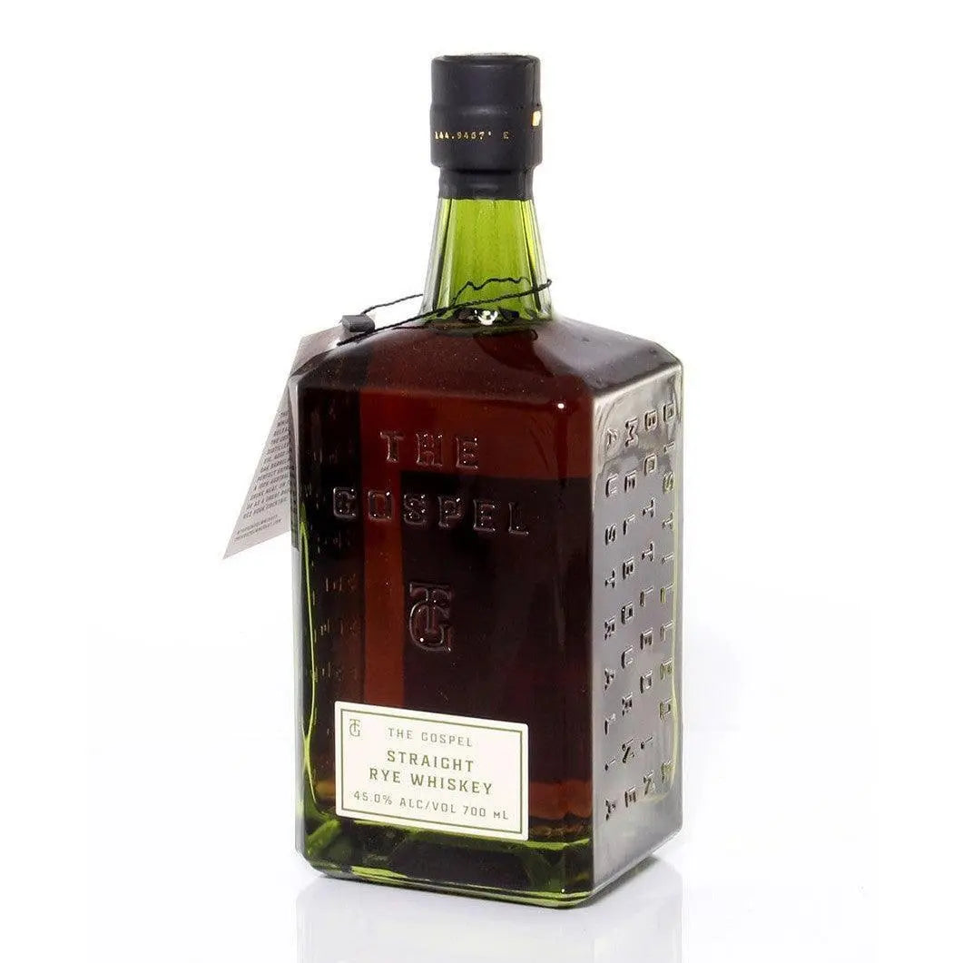 The Gospel Australian Straight Rye Whisky 700mL - Booze House