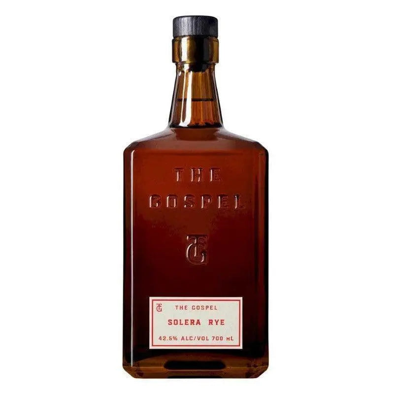 The Gospel Solera Australian Rye Whisky 700mL - Booze House