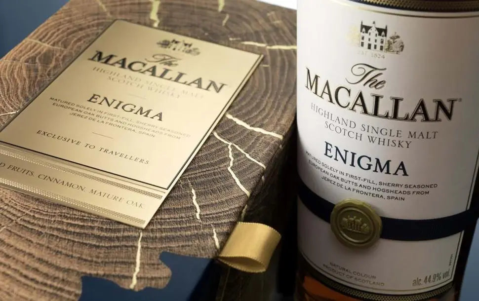 The Macallan Enigma Single Malt Scotch Whisky 700ml - Booze House