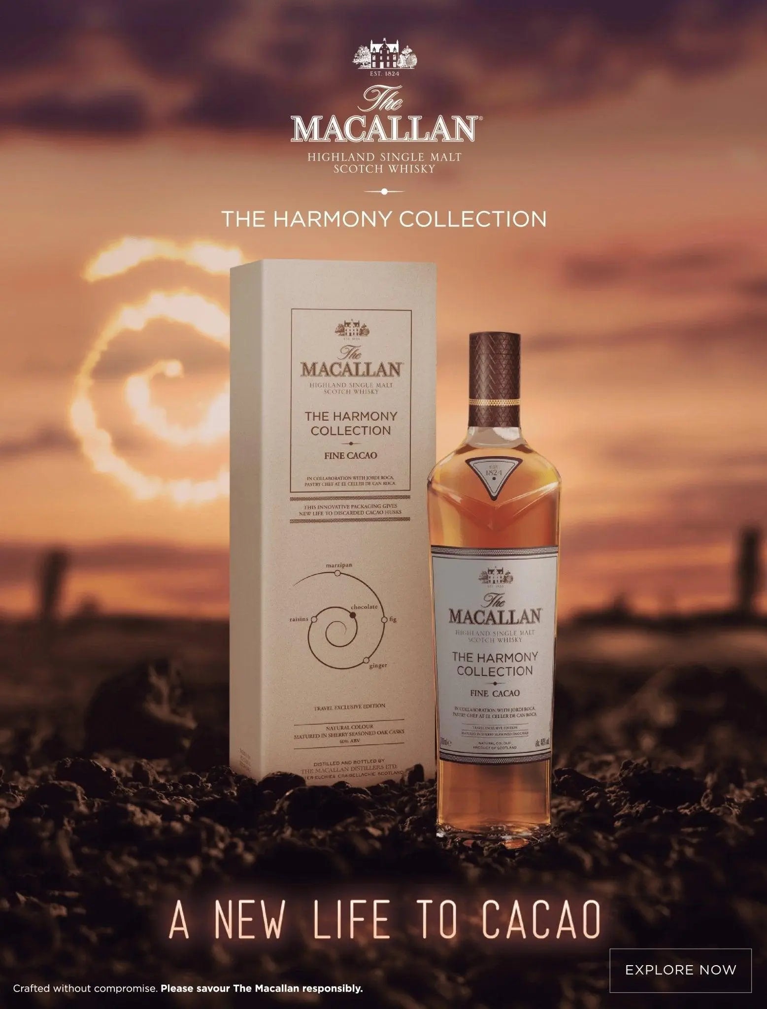 The Macallan Harmony Collection Fine Cacao 700ml - Booze House