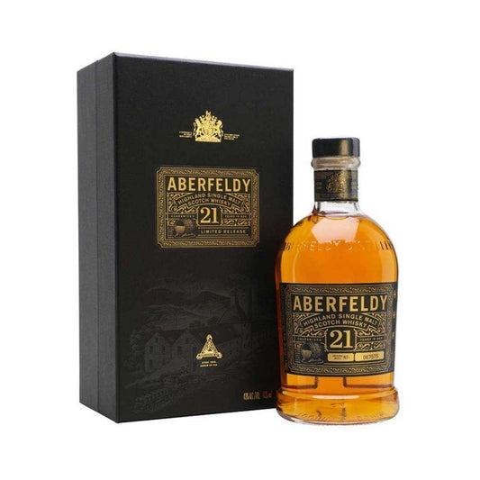 Aberfeldy 21 Year Old Single Malt Scotch Whisky (700ml) - Booze House