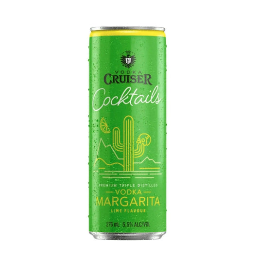 Vodka Cruiser Cocktails Lime Margarita 275ml - Booze House