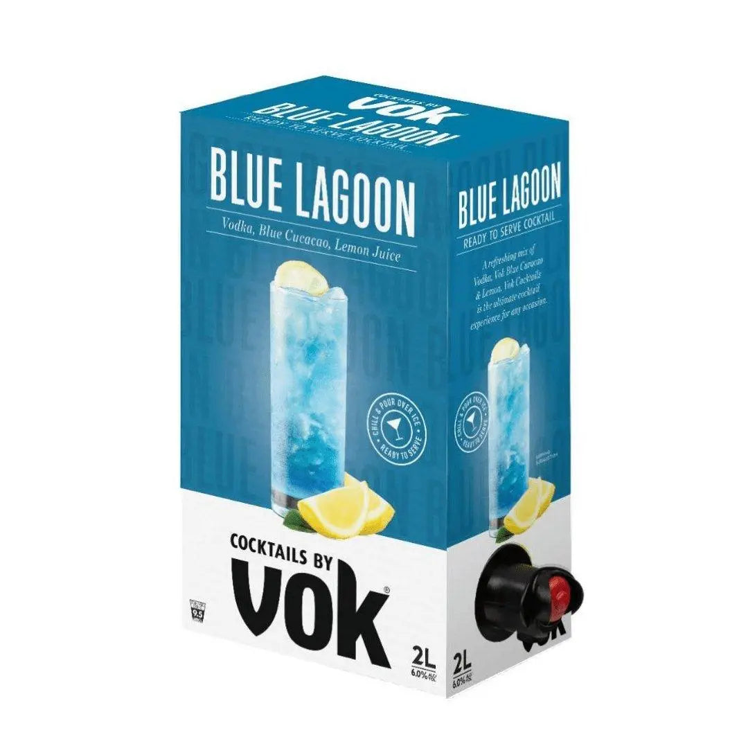 Vok Cocktails Blue Lagoon 2L - Booze House