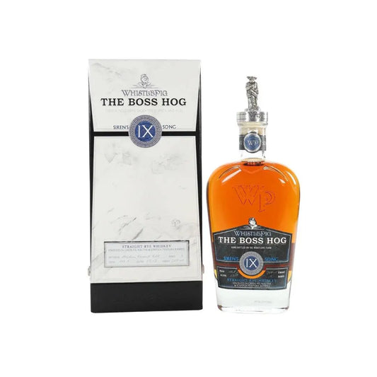 Whistle Pig The Boss Hog (Ninth Edition) Siren's Song Single Barrel Cask Strength Rye Whiskey 750ml - Booze House