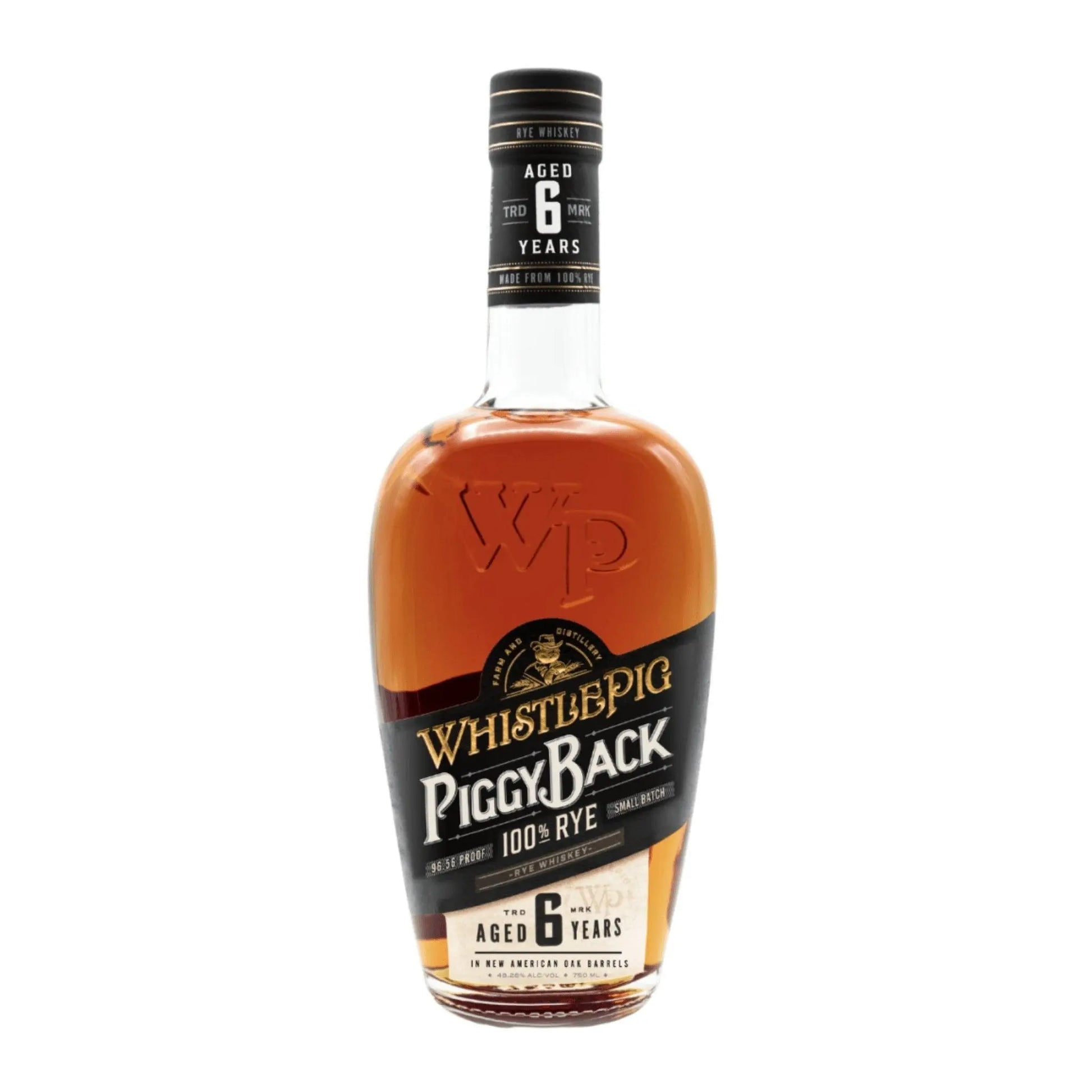 Whistlepig ‘PiggyBack’ 6 Year OId Rye Whiskey 700ml - Booze House