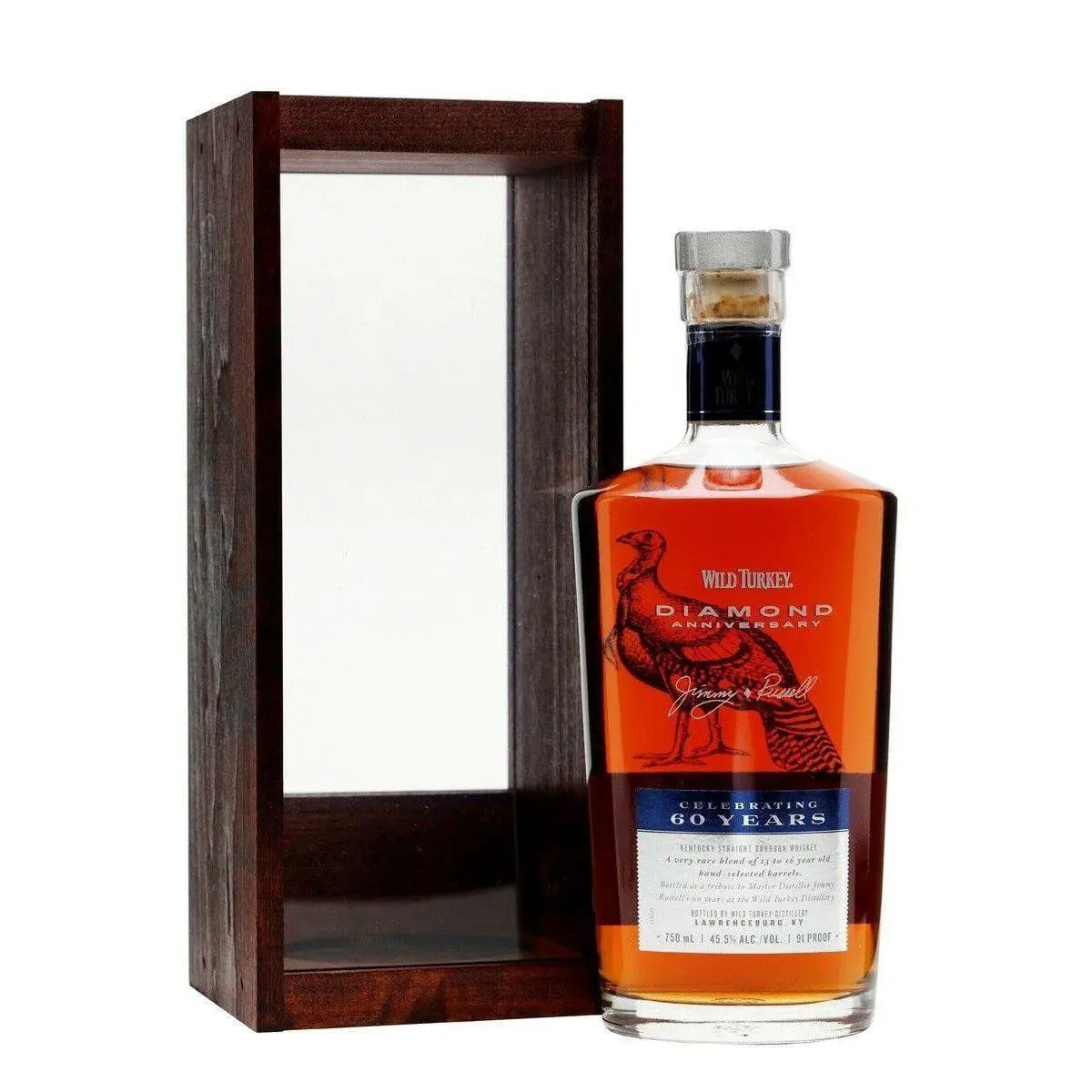 Wild Turkey Diamond Anniversary Bourbon 750ml - Booze House