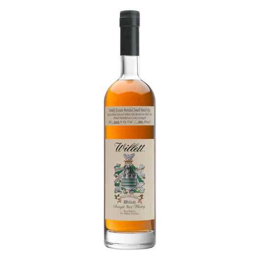 Willett Family Rye Whiskey 4Yrs Small Batch 54.5% 750ml - Booze House