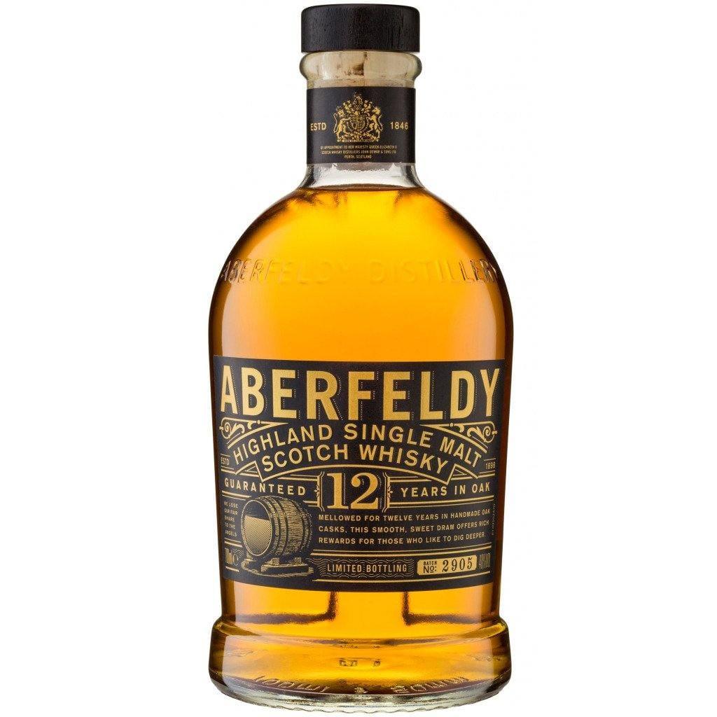 Aberfeldy 12 Year Old Single Malt Scotch Whisky 700mL - Booze House