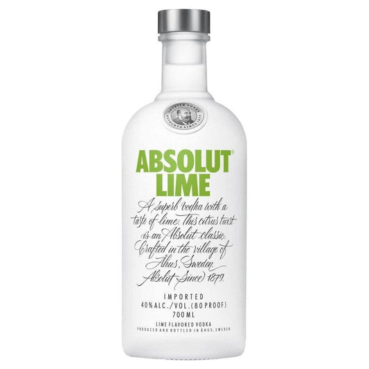 Absolut Lime Vodka 700mL - Booze House