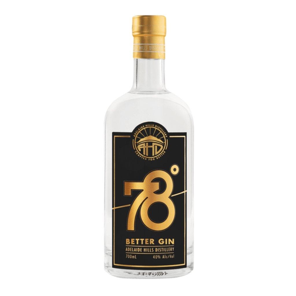 Adelaide Hills Distillery 78 Degrees Better Gin 700ml - Booze House