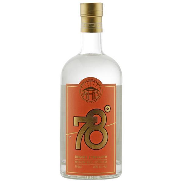 Adelaide Hills Distillery 78 Degrees Desert Strength Gin 700mL - Booze House