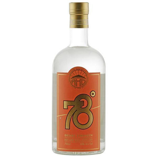 Adelaide Hills Distillery 78 Degrees Desert Strength Gin 700mL - Booze House