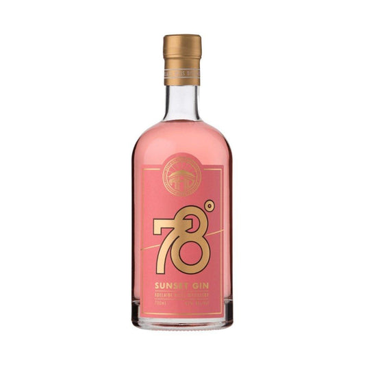 Adelaide Hills Distillery 78 Degrees Sunset Gin 700mL - Booze House