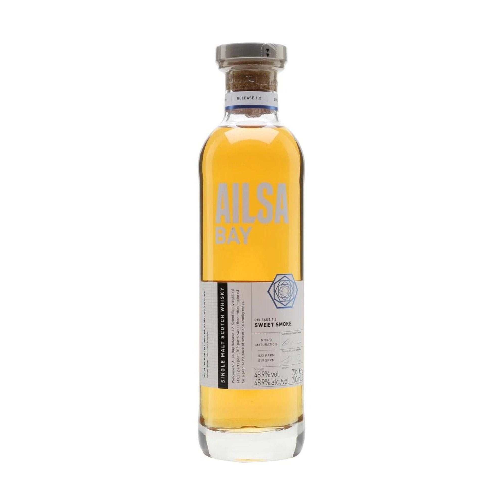Ailsa Bay Single Malt Scotch Whisky 700mL - Booze House
