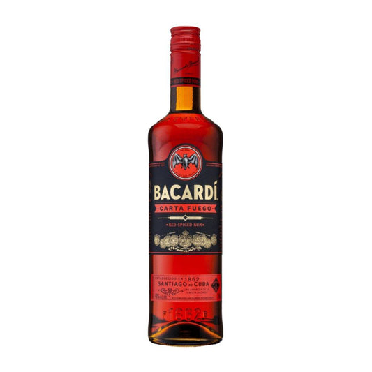Bacardi Carta Fuego Spiced Rum 700mL - Booze House