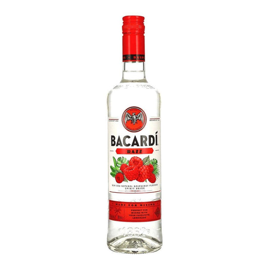 Bacardi Razz Raspberry Flavoured Rum 700mL - Booze House