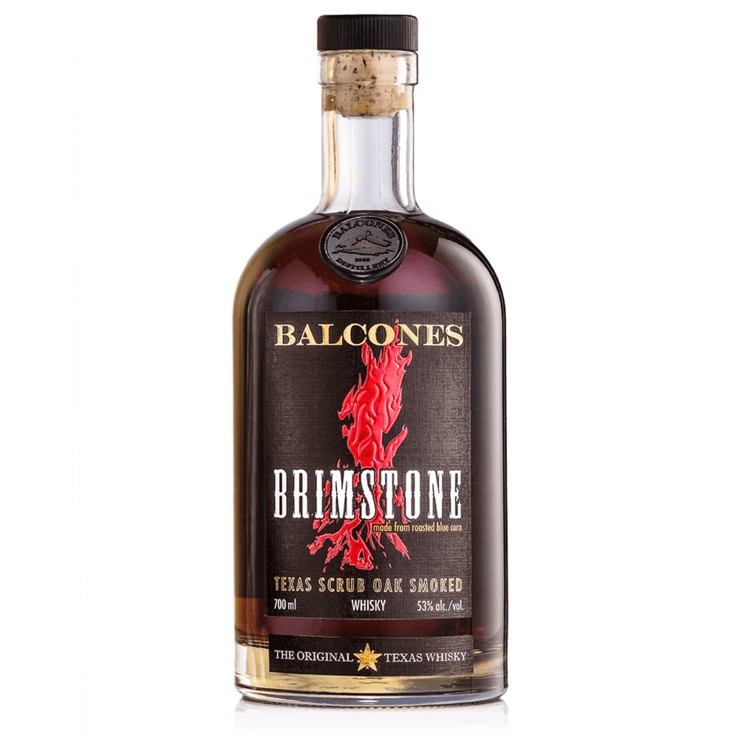 Balcones Brimstone Smoked Whisky 700ml - Booze House
