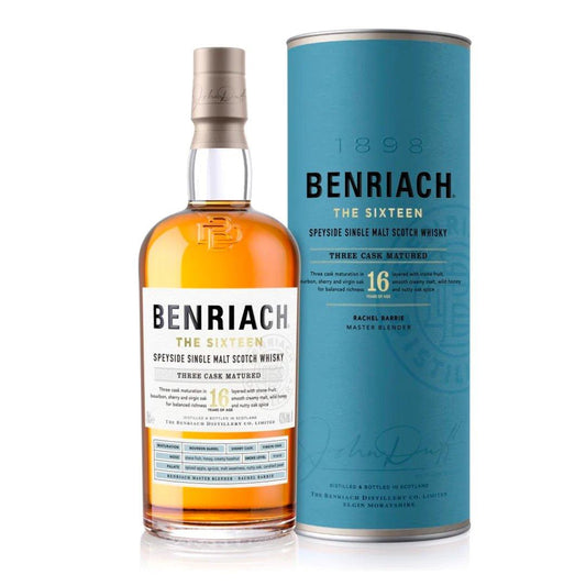 Benriach 16 Year Old Single Malt Whisky 700ml - Booze House
