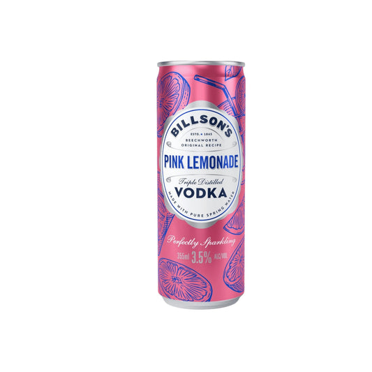 Billson's Vodka Pink Lemonade 355ml - Booze House