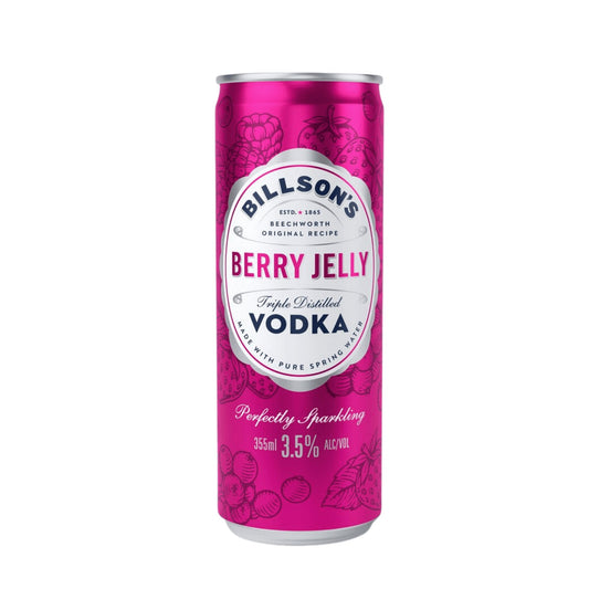 Billson's Vodka With Berry Jelly 355ml - Booze House
