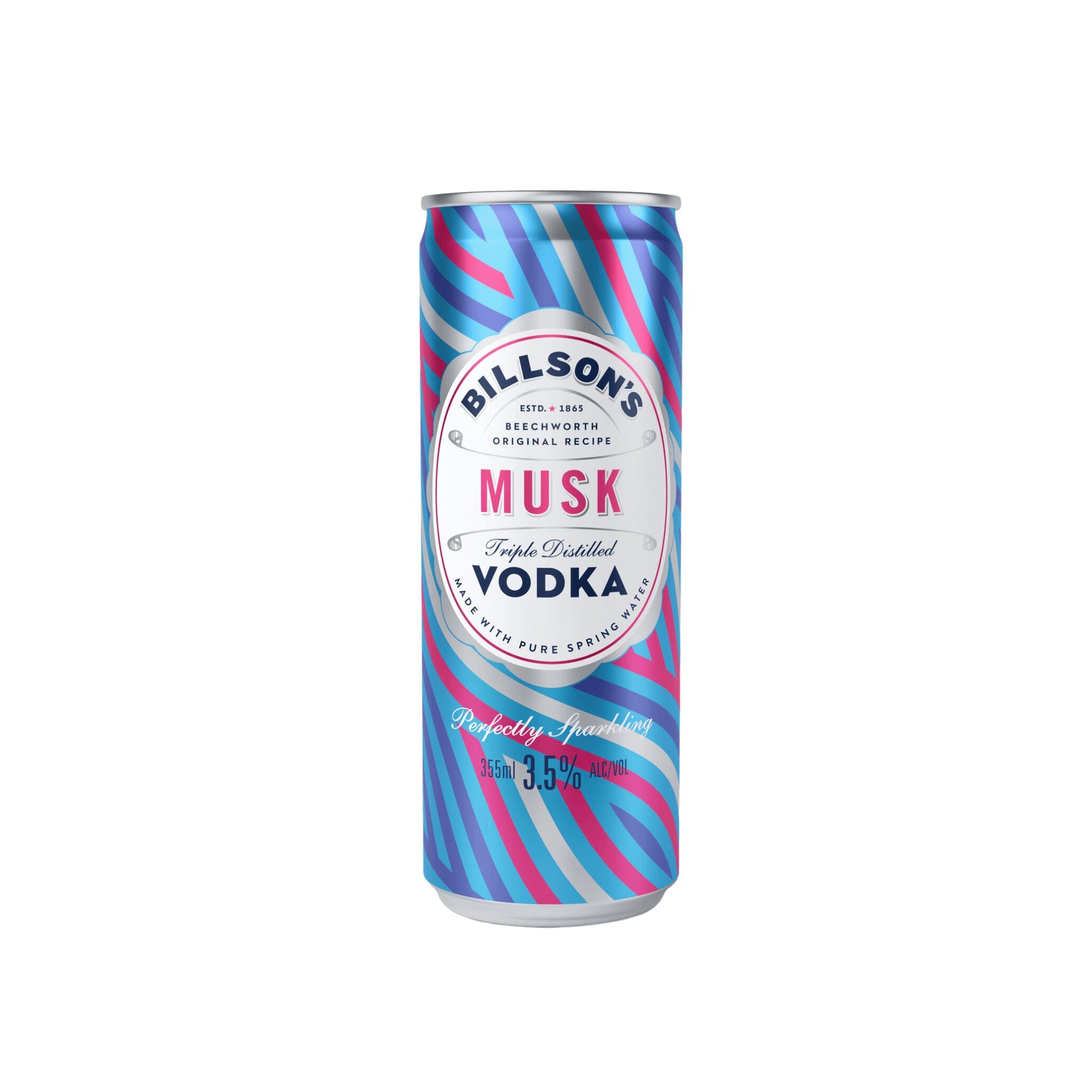 Billson's Vodka With Musk 355ml - Booze House
