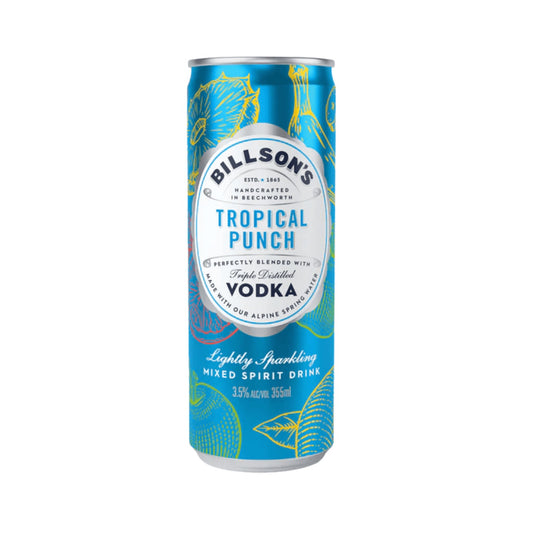 Billson's Vodka With Tropical Punch 355ml - Booze House