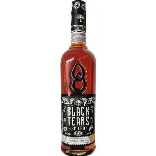 Black Tears Dry Spiced Rum 700mL - Booze House