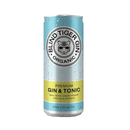 Blind Tiger Gin & Tonic 250ml - Booze House