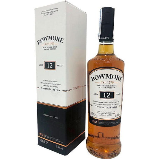 Bowmore 12 Year Old Scotch Whisky 700mL - Booze House