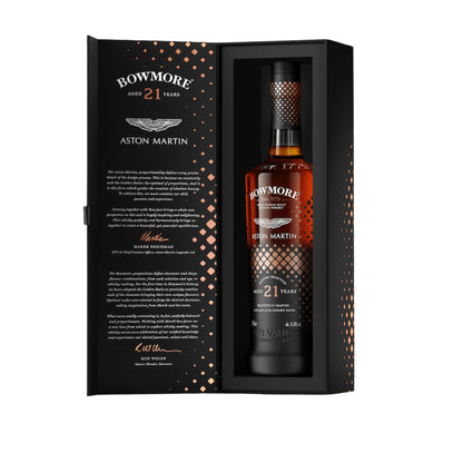Bowmore Aston Martin Masters Selection 21 Year Old Single Malt Scotch Whisky 700ml - Booze House