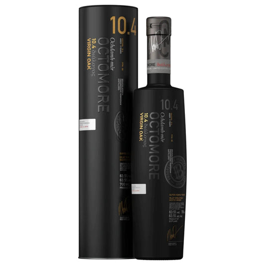 Bruichladdich Octomore 10.4 Single Malt Scotch Whisky 700mL - Booze House