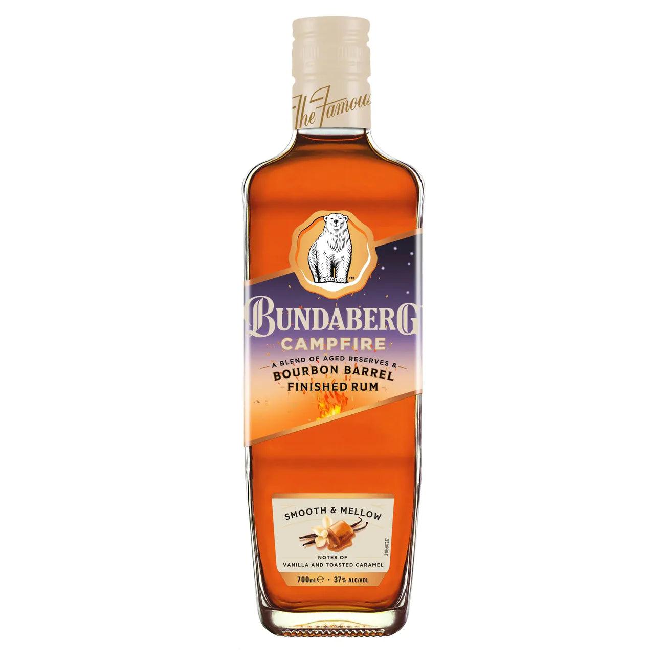 Bundaberg Campfire Bourbon Barrel Rum 700ml - Booze House