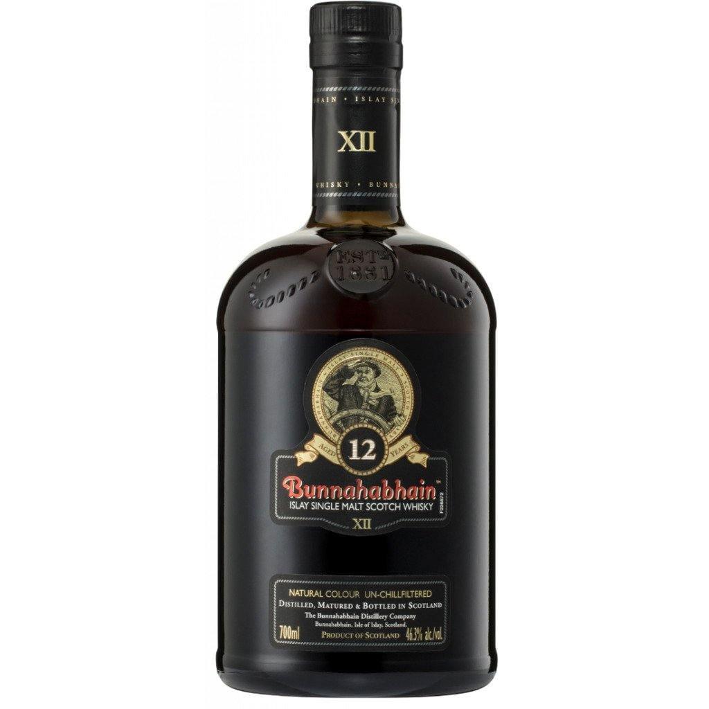 Bunnahabhain 12 Year Old Islay Single Malt Scotch Whisky 700mL - Booze House