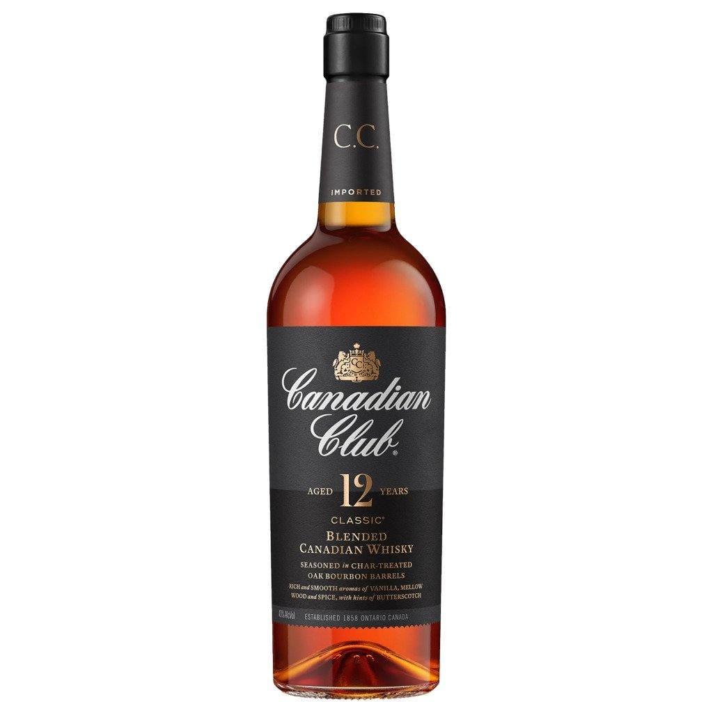 Canadian Club 12 Year Old Classic Blended Canadian Whisky 700mL - Booze House