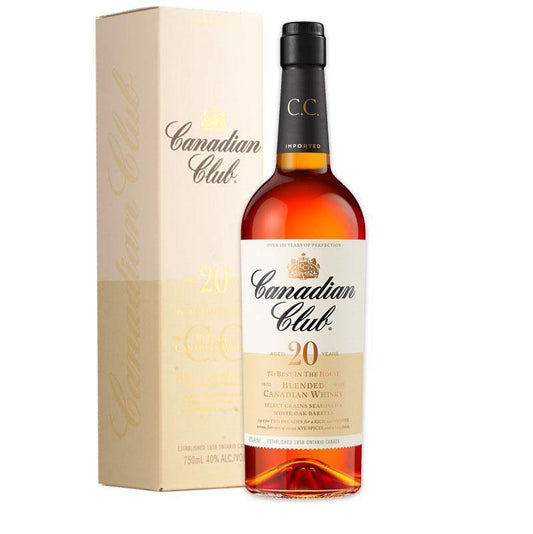 Canadian Club 20 Year Old Whisky 750mL - Booze House
