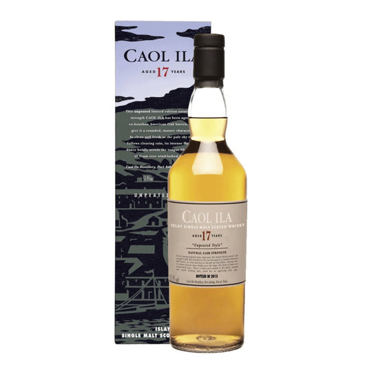 Caol Ila 17 Year Old Unpeated Cask Strength Single Malt Scotch Whisky 700mL - Booze House
